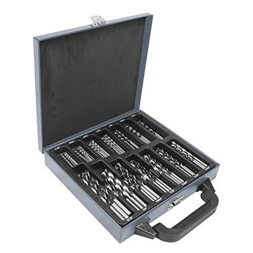 Brad Point and Twist Drill Bit 100 Piece Set