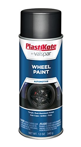 PlastiKote 620 Semi-Gloss Black Wheel Paint