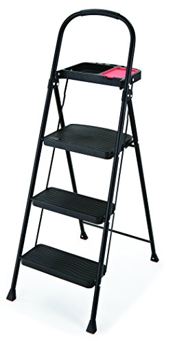 Rubbermaid RMS-3T 3-Step Steel Step Stool
