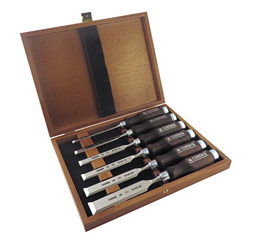 Narex Woodworking Chisels in Wooden Presentation Box 853053
