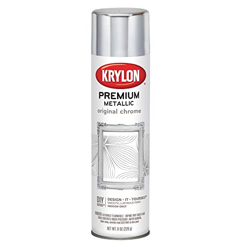 Krylon K01010A07 Premium Metallic Original Chrome