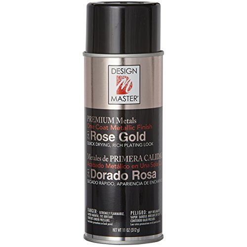 Design Master DM241 Premium Metallic Spray Paint, Rose Gold