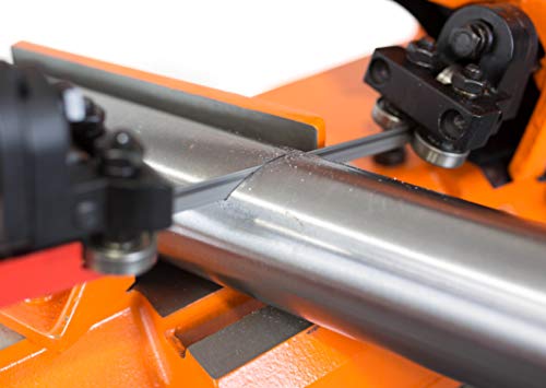 band saw cutting metal