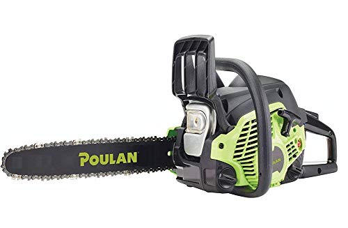a Poulan gas chainsaw