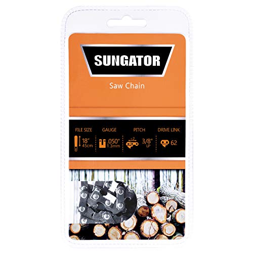 SUNGATOR 18-Inch Chainsaw Chain (SG-S62)