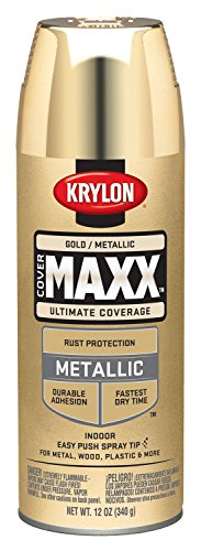 Krylon K09194000 COVERMAXX Metallic Gold