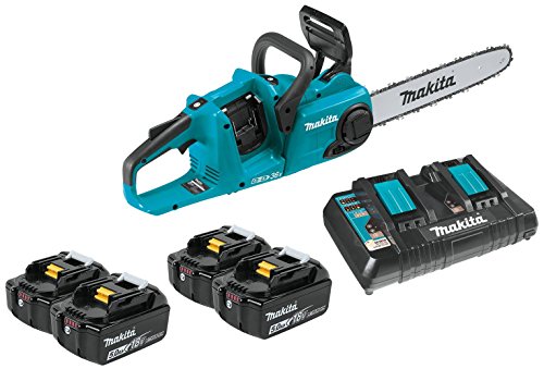 Makita XCU03PT1 LXT Battery-Powered Cordless Chain Saw Kit