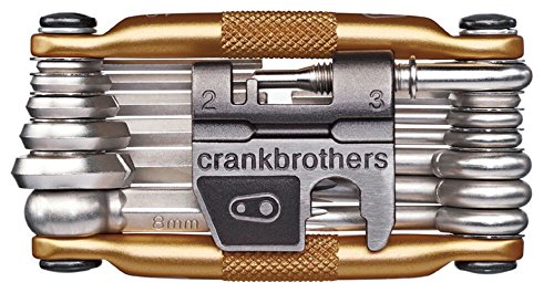 Crankbrothers M19 Bicycle Multi-Tool - Steel Bike Tool, Torx, Hex and Chain Tool, 12 Speed Compatible
