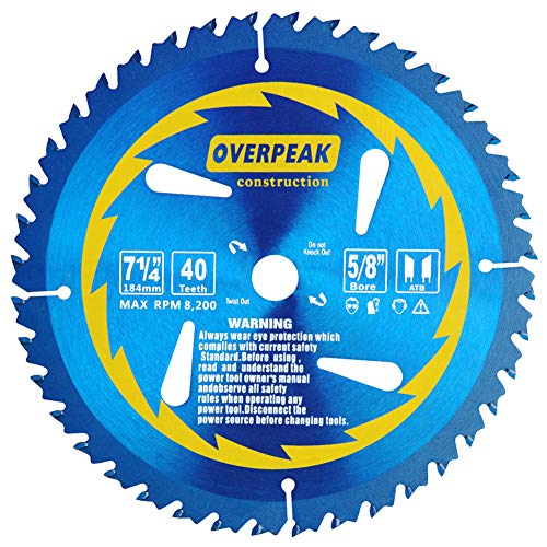 Overpeak 6½” Circular Saw Blades