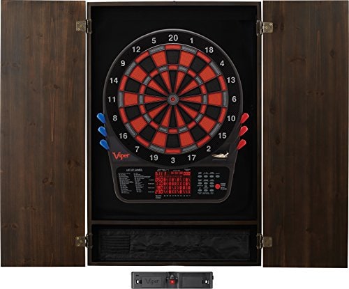 Viper Metropolitan Solid Wood Cabinet & Electronic Dartboard