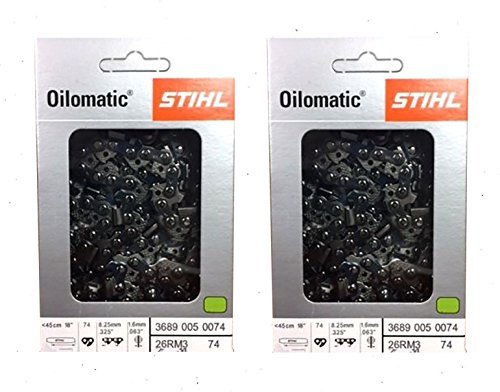Stihl 2 Pack 26RM3 18" Chainsaw Chain