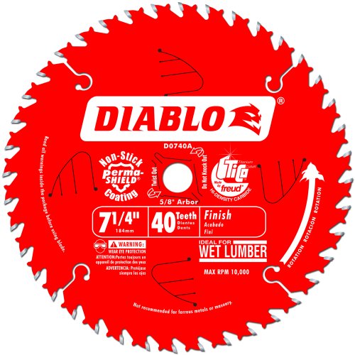 Diablo D0740A 7¼” Circular Saw Blade