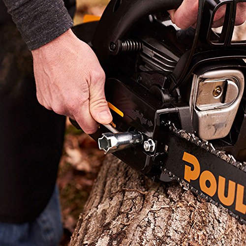 A chainsaw