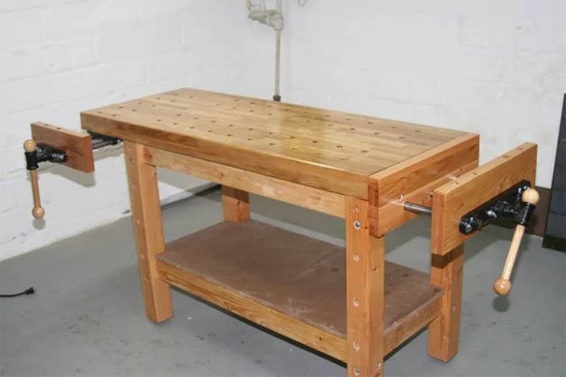A Woodworker’s Bench Plan from Instructables
