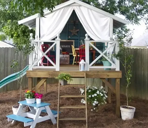 A-frame playhouse