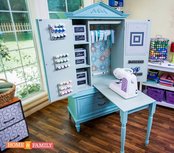 AA Sewing machine cabinet
