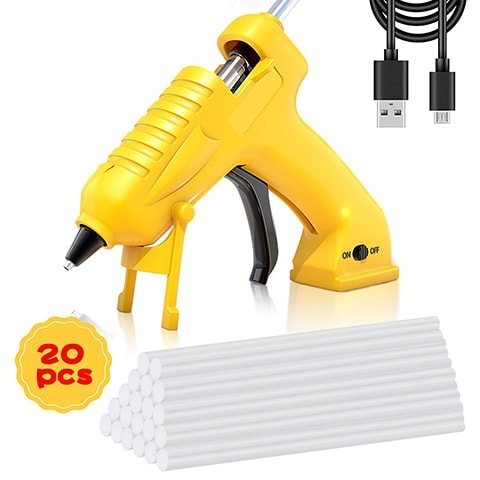 AONOKOY Cordless Hot Glue Gun
