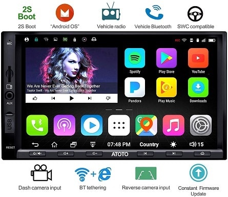 ATOTO A6 Double Din Android Car
