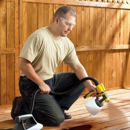 Adam using his new tool