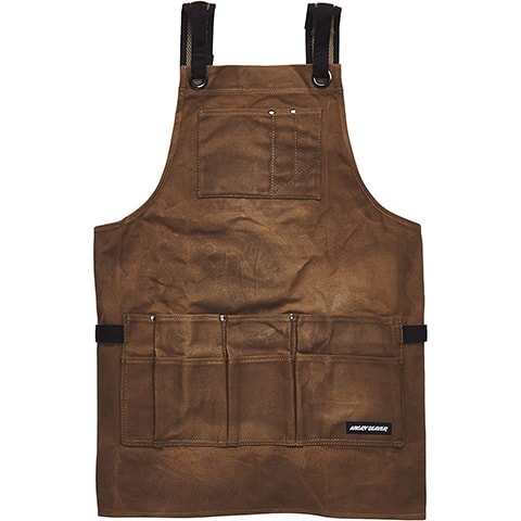 Angry Beaver Waxed Canvas Work Shop Apron