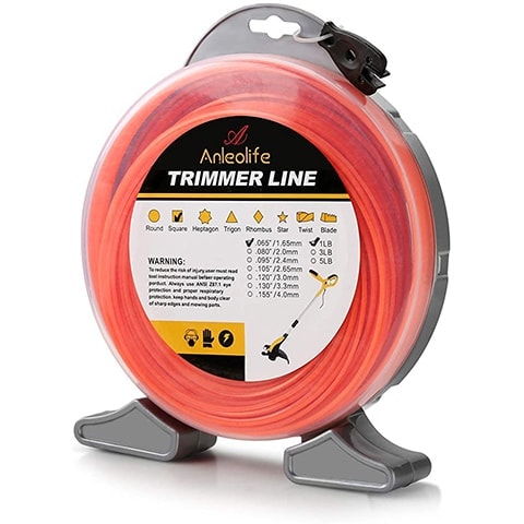 Anleolife Commercial Square String Trimmer Line