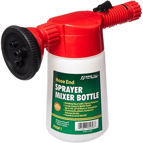 Aqua Plumb Hose End Sprayer Mixer Bottle