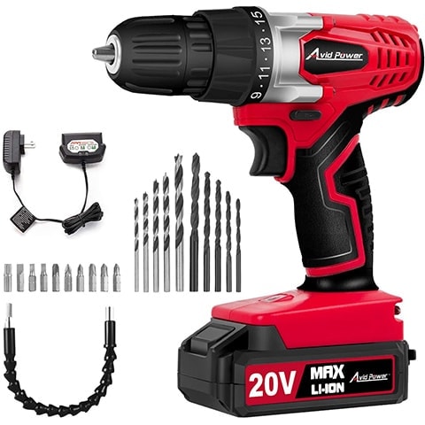 Avid Power MW316 MAX Lithium-Ion Cordless Drill