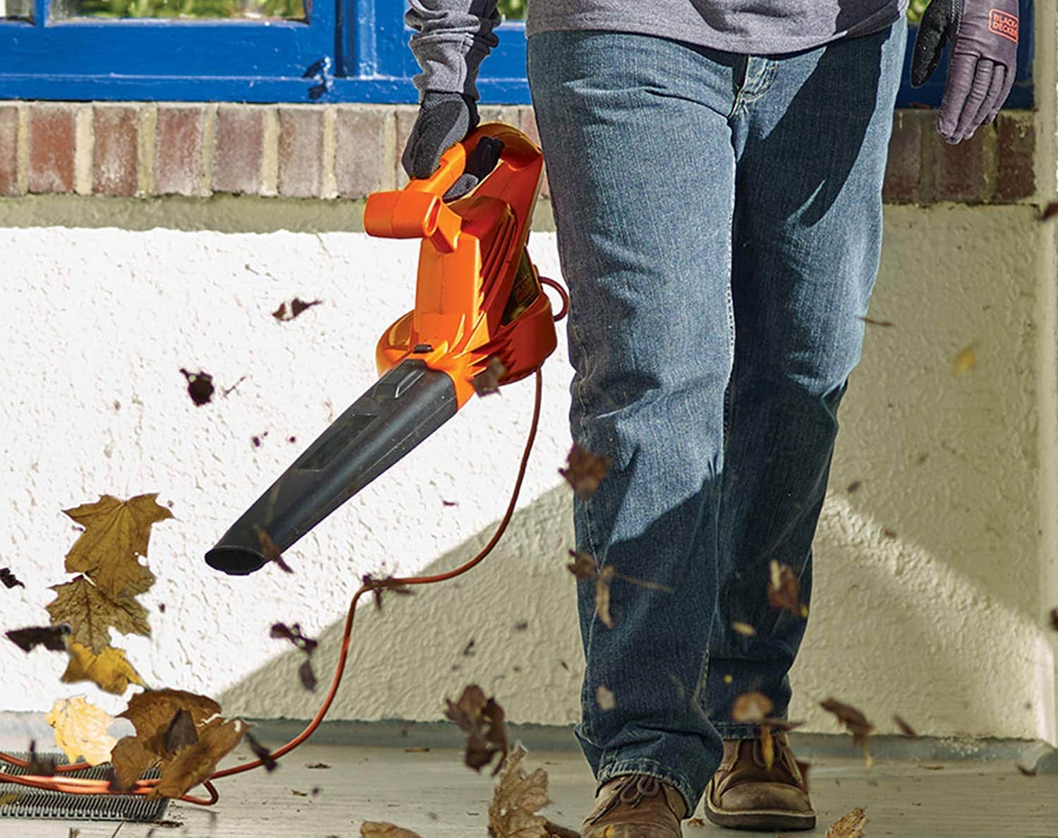 BLACK+DECKER Electric Leaf Blower