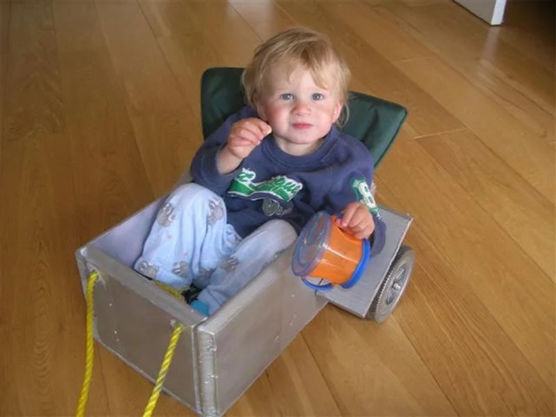 Baby DIY Go Kart Plans from Instructables