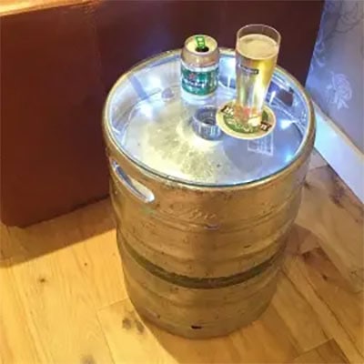 Beer Keg Table