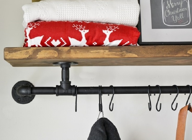Beneath My Heart - Industrial Coat Rack