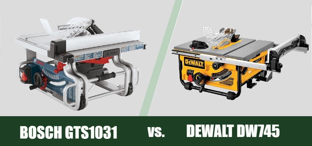 Bosch GTS1031 VS DeWalt DW745