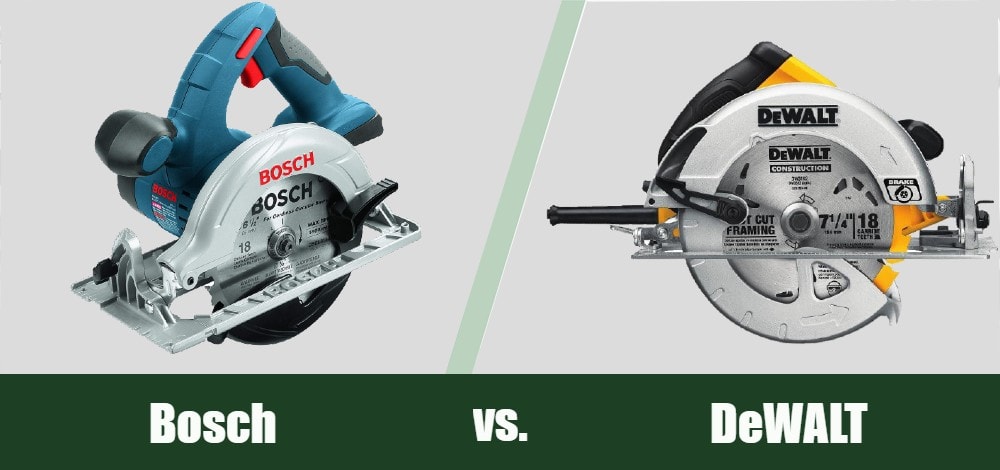 Bosch vs DeWALT