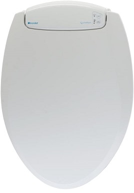 Brondell LumaWarm Heated Nightlight Toilet Seat - Fits Elongated Toilets