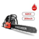 COOCHEER 20-Inch Gas Chainsaw