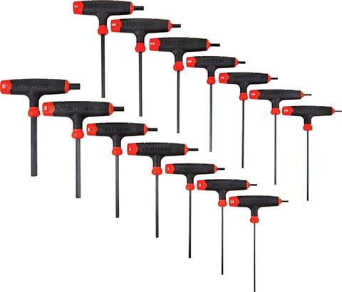 CRAFTSMAN CMHT26001 T-Handle Hex Key Set