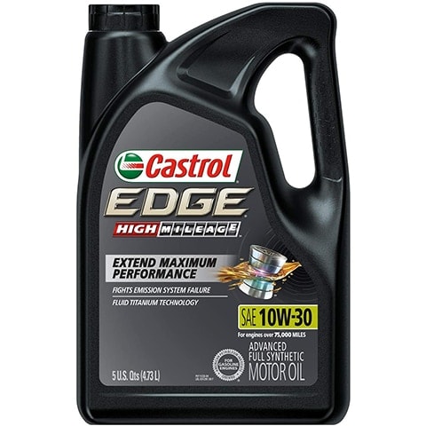 Castrol 03129C EDGE High Mileage Motor Oil