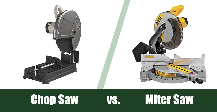 Chop Saw vs. Miter Saw