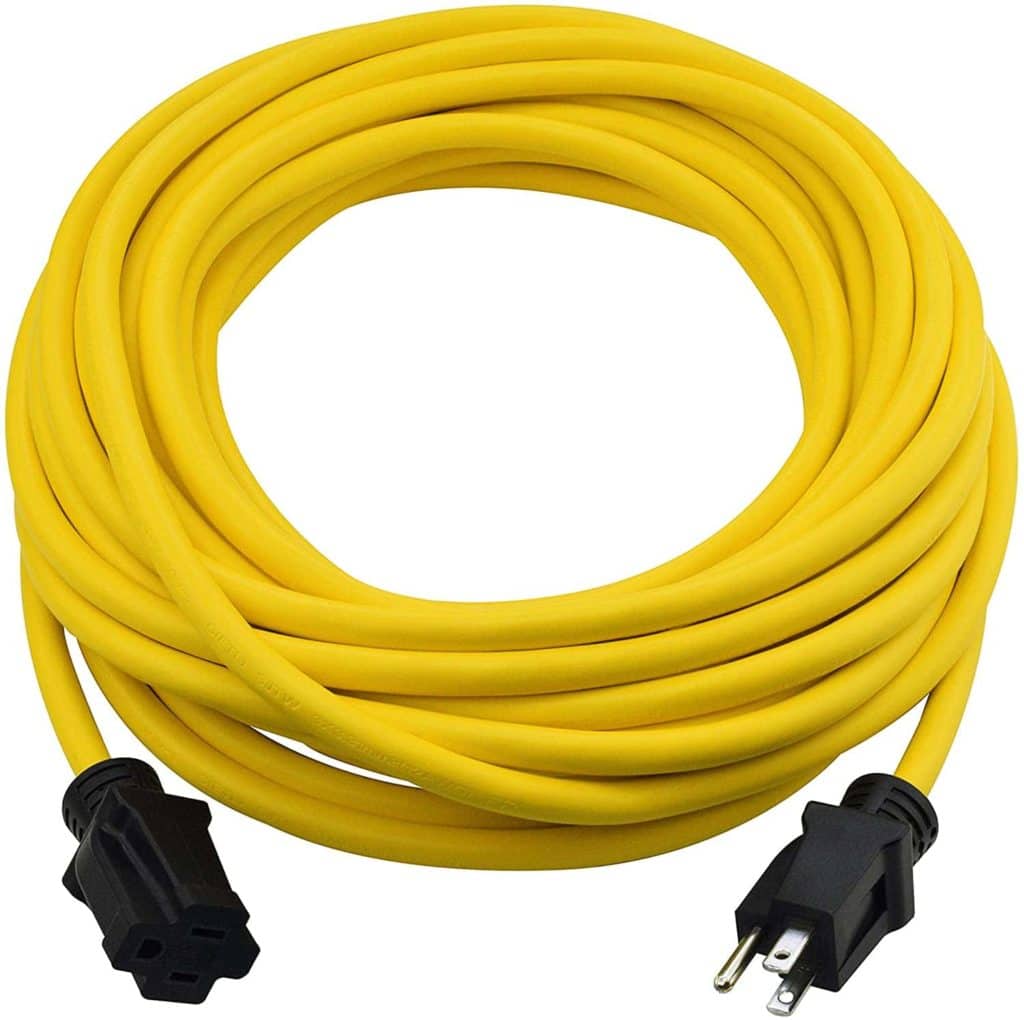 Clear Power 50 ft Heavy Duty Outdoor Extension Cord