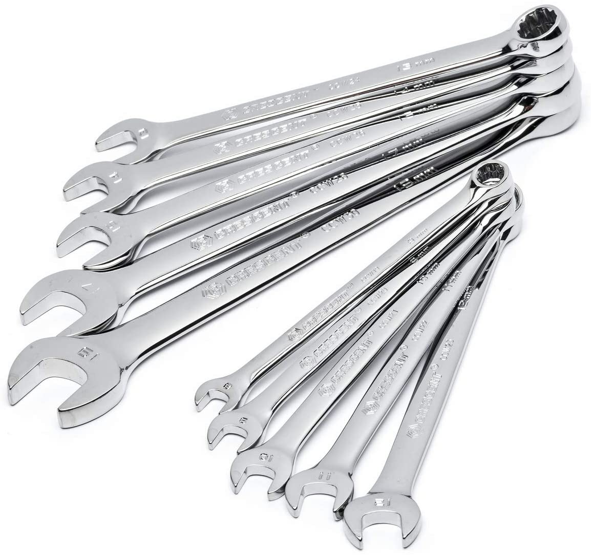 Crescent 10 Pc Combination Wrench Set - CCWS3