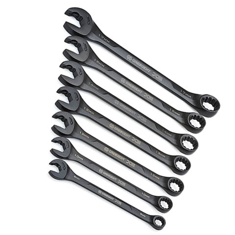 Crescent CX6RWM7 Ratcheting Combination Metric Wrench Set