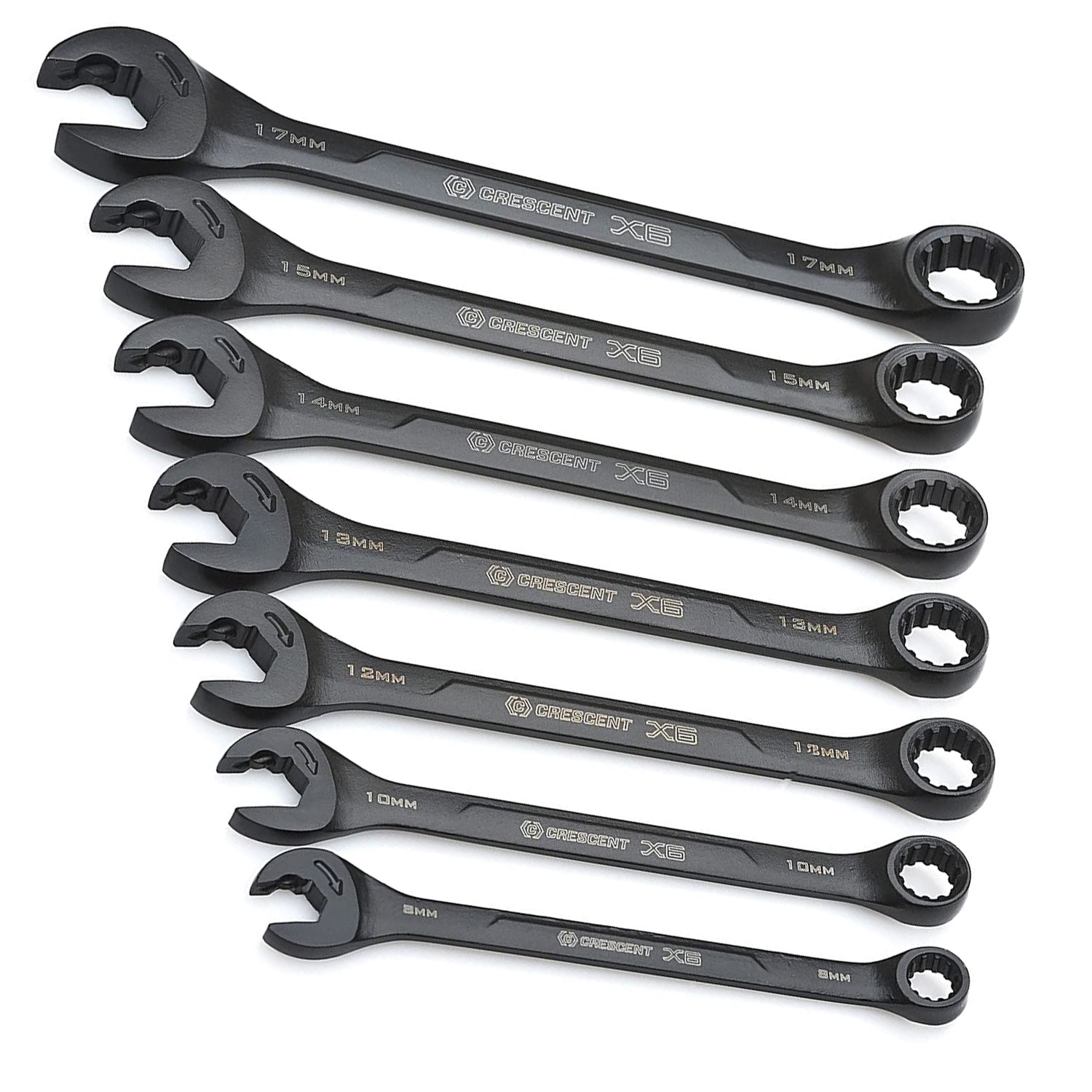 Crescent CX6RWS7 Ratcheting Combination SAE Wrench Set