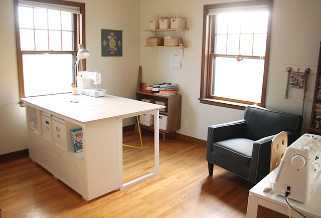 Custom DIY Sewing Cutting Table