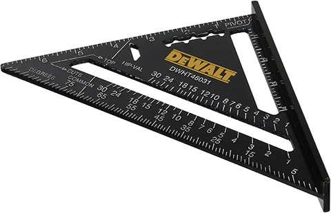 DEWALT DWHT46031 Aluminum Rafter Square