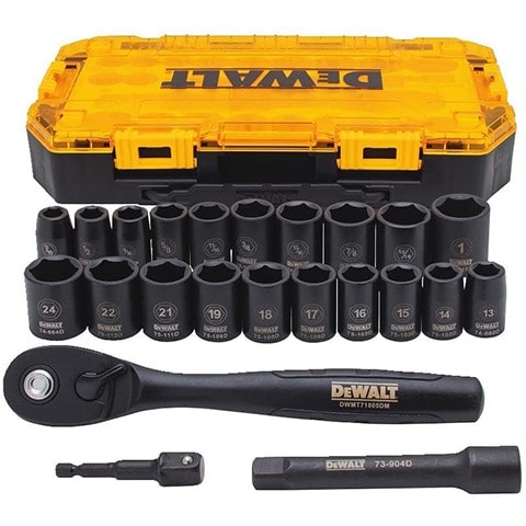 DEWALT DWMT74739 Impact Socket Set
