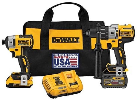 DEWALT FLEXVOLT DCK299D1T1 Cordless Drill Combo Kit