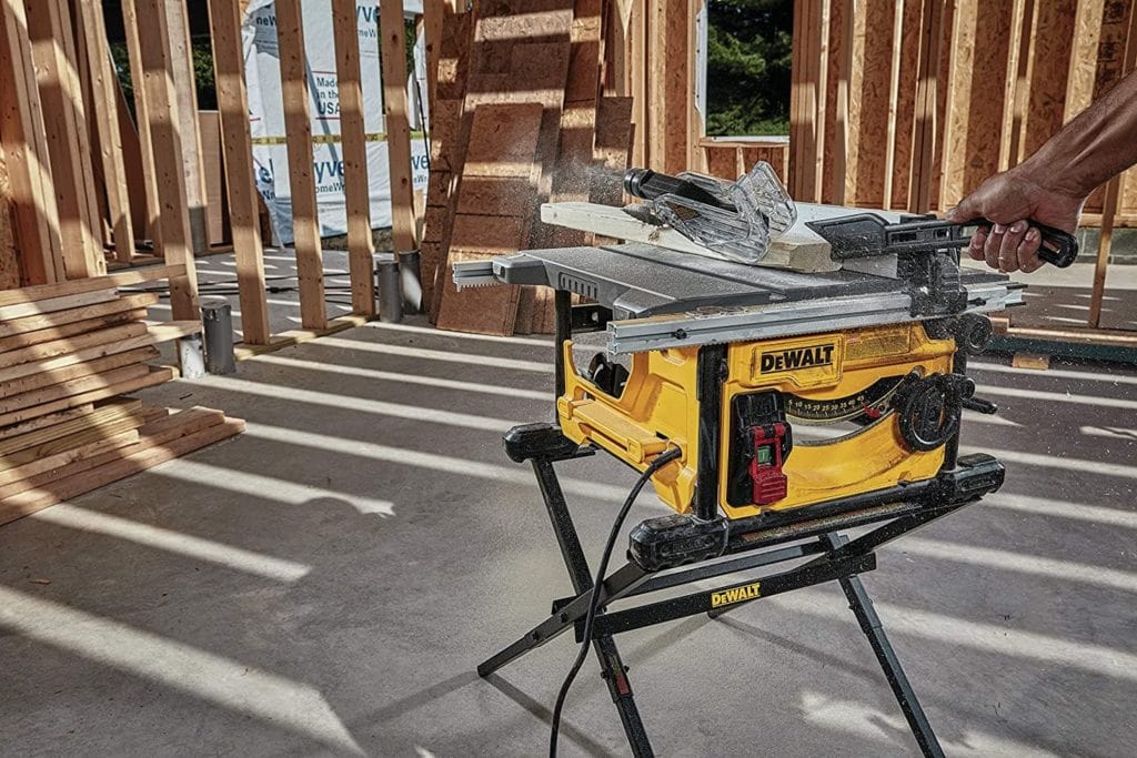DEWALT Table Saw for Jobsite
