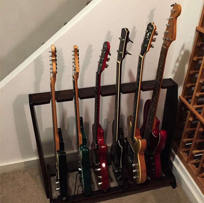 DIY 6 Guitar Stand Plan by My Outdoor Plans