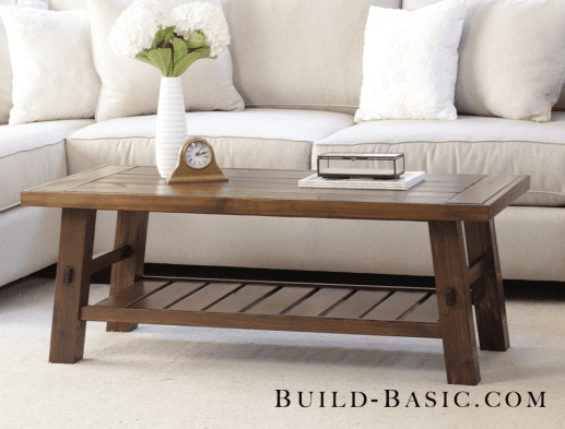 DIY Coffee Table by Build Basic