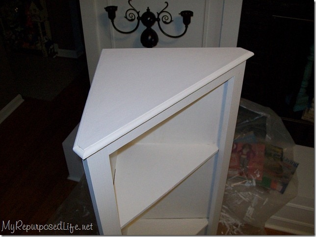 DIY Corner Cabinet